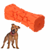 Brinquedos de borracha natural para animais de estimação Brinquedos interativos para cachorros que rangem e resistentes para cachorros de tamanho médio e grande