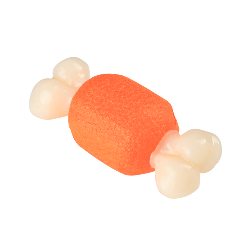 Amazon Hotsale Floating E-TPU e brinquedos de mastigar de náilon para cães Brinquedo resistente ao molar em forma de osso