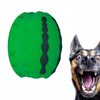 Bola de brinquedo para cachorro de borracha de melancia quente da Amazônia para cachorro limpar dentes mastigar comida vazando bola de brinquedo educacional