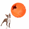Fábrica de suprimentos para animais de estimação Bola de brinquedo de borracha para cães Bola de limpeza de dentes Bola de distribuição de deleite