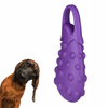 Brinquedo interativo para cachorro, berinjela, brinquedo de borracha natural, brinquedos para mascar cachorro